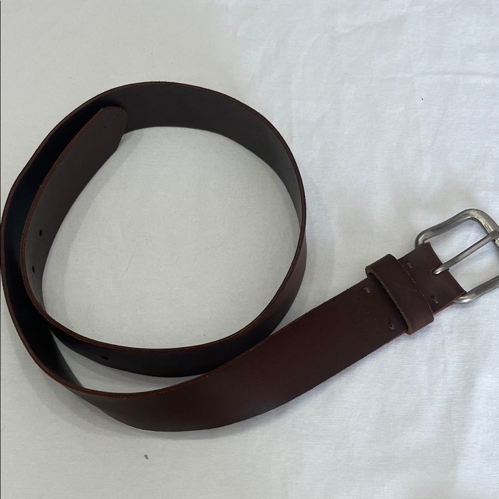 Levi Strauss Signature Brown Leather Belt Men’s Size 34/35 1.5” Width